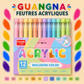 Feutre Acrylique GuangNa – Teintes Macaron Pastel | À l'unité