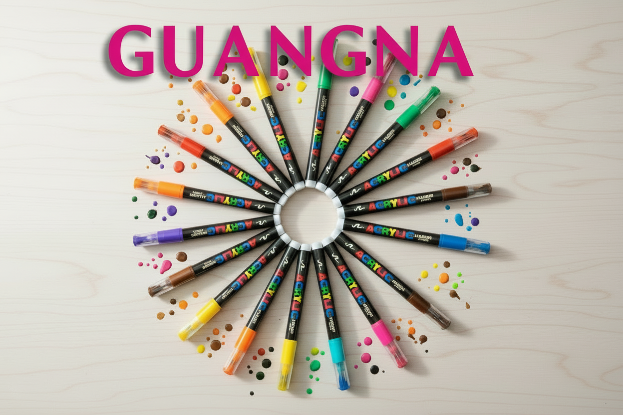 Feutre acrylique Guangna à l’unité – couleurs 600 à 887