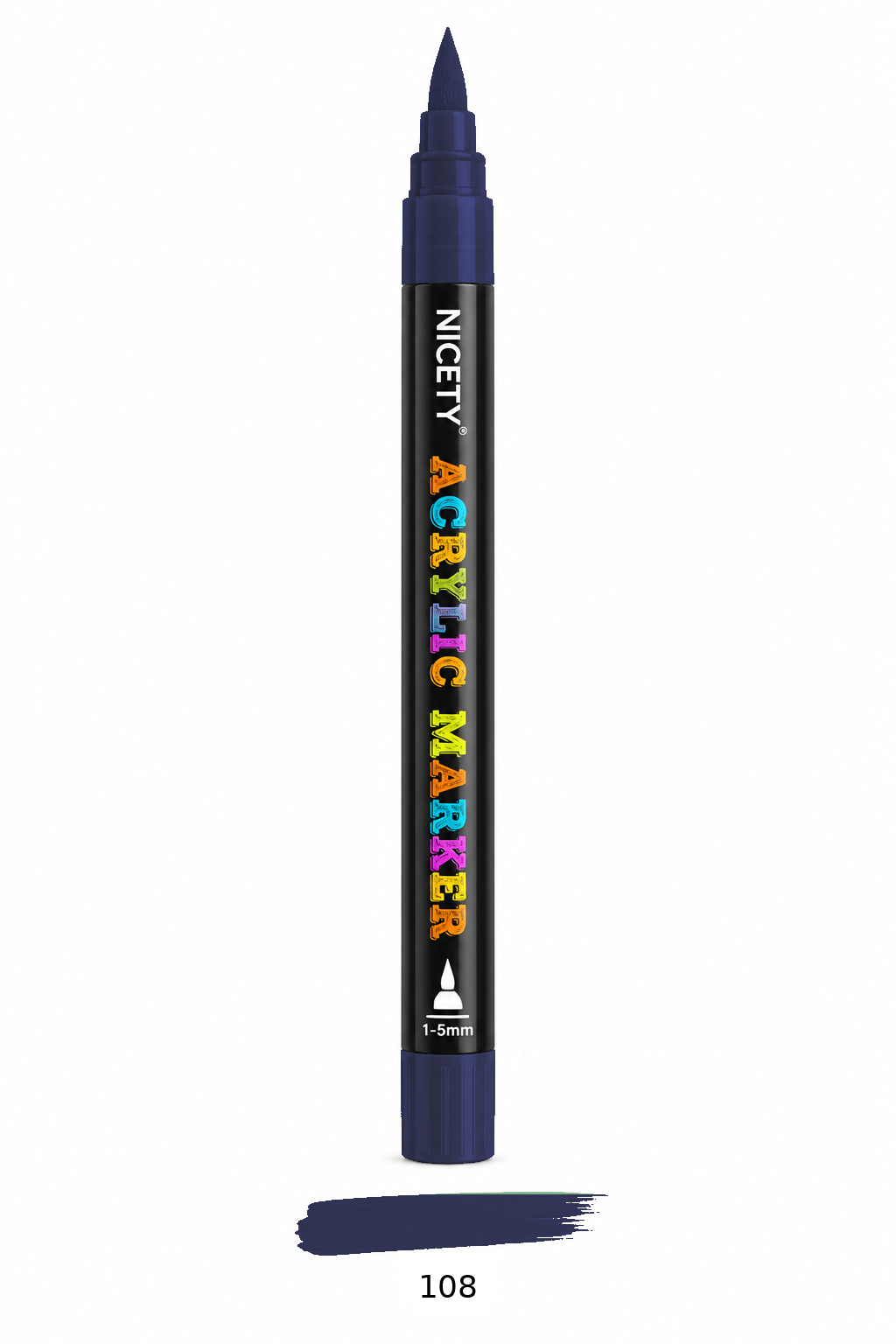 Feutre acrylique NICETY 120 Brush Tip – À l'unité