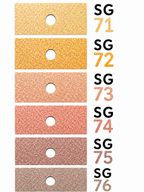 Languo Stylos Gel-Pen Plus – 72 couleurs pailletées à l'unité