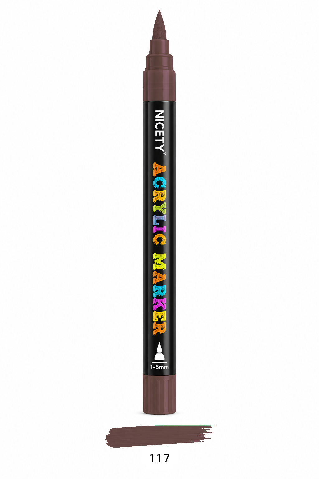 Feutre acrylique NICETY 120 Brush Tip – À l'unité