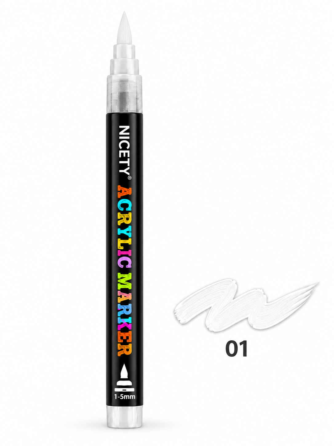 Feutre acrylique NICETY 180 Brush Tip – À l'unité