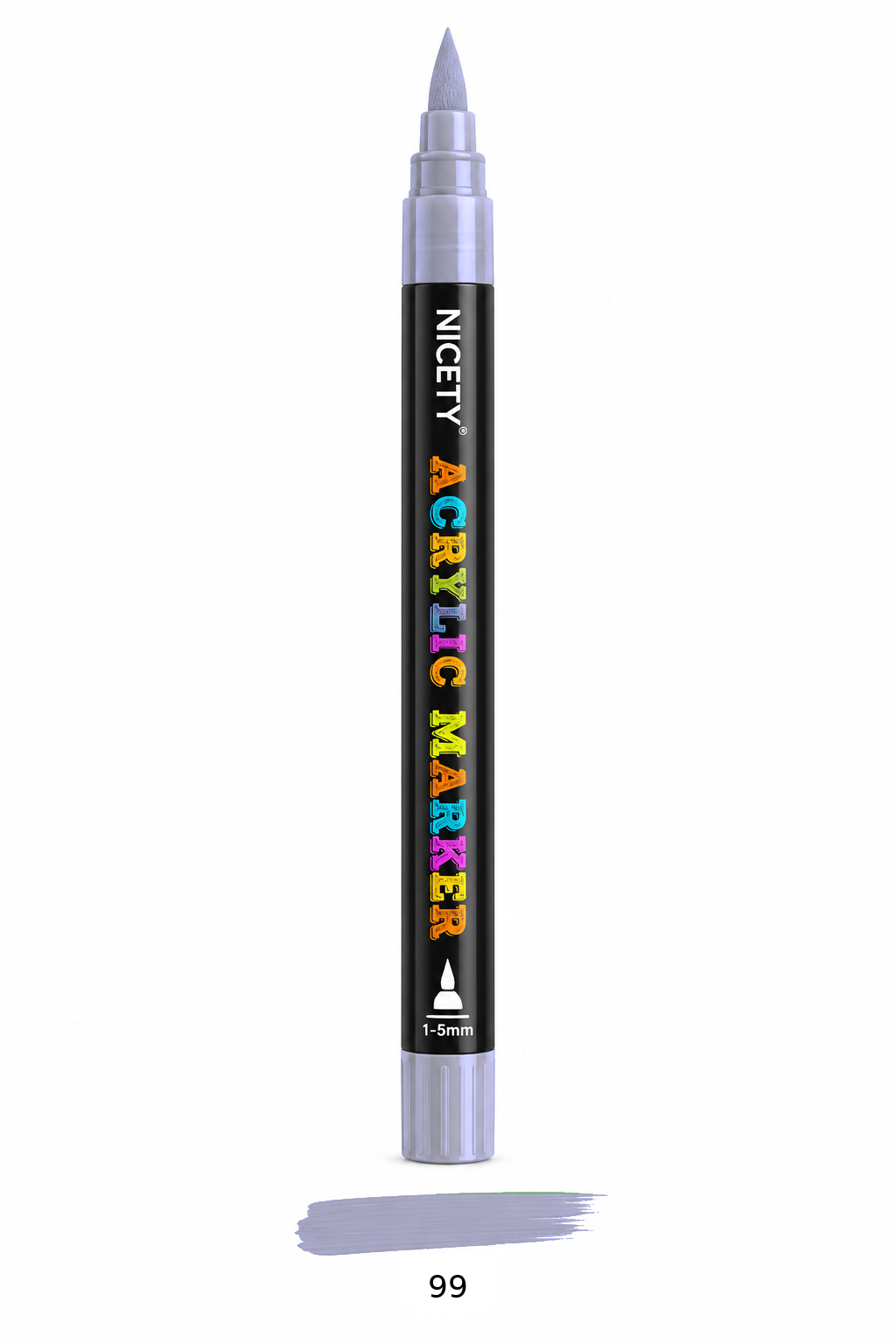 Feutre acrylique NICETY 120 Brush Tip – À l'unité