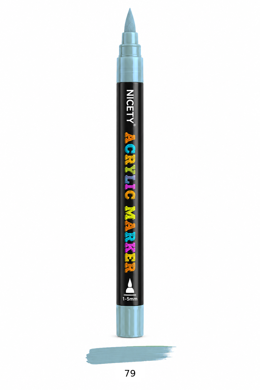 Feutre acrylique NICETY 120 Brush Tip – À l'unité