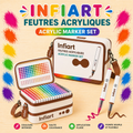 Feutre acrylique INFIART - à l'unité