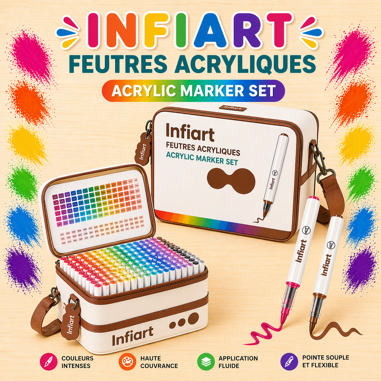 Feutre acrylique INFIART - à l'unité