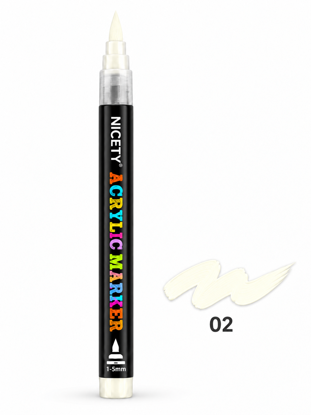 Feutre acrylique NICETY 180 Brush Tip – À l'unité