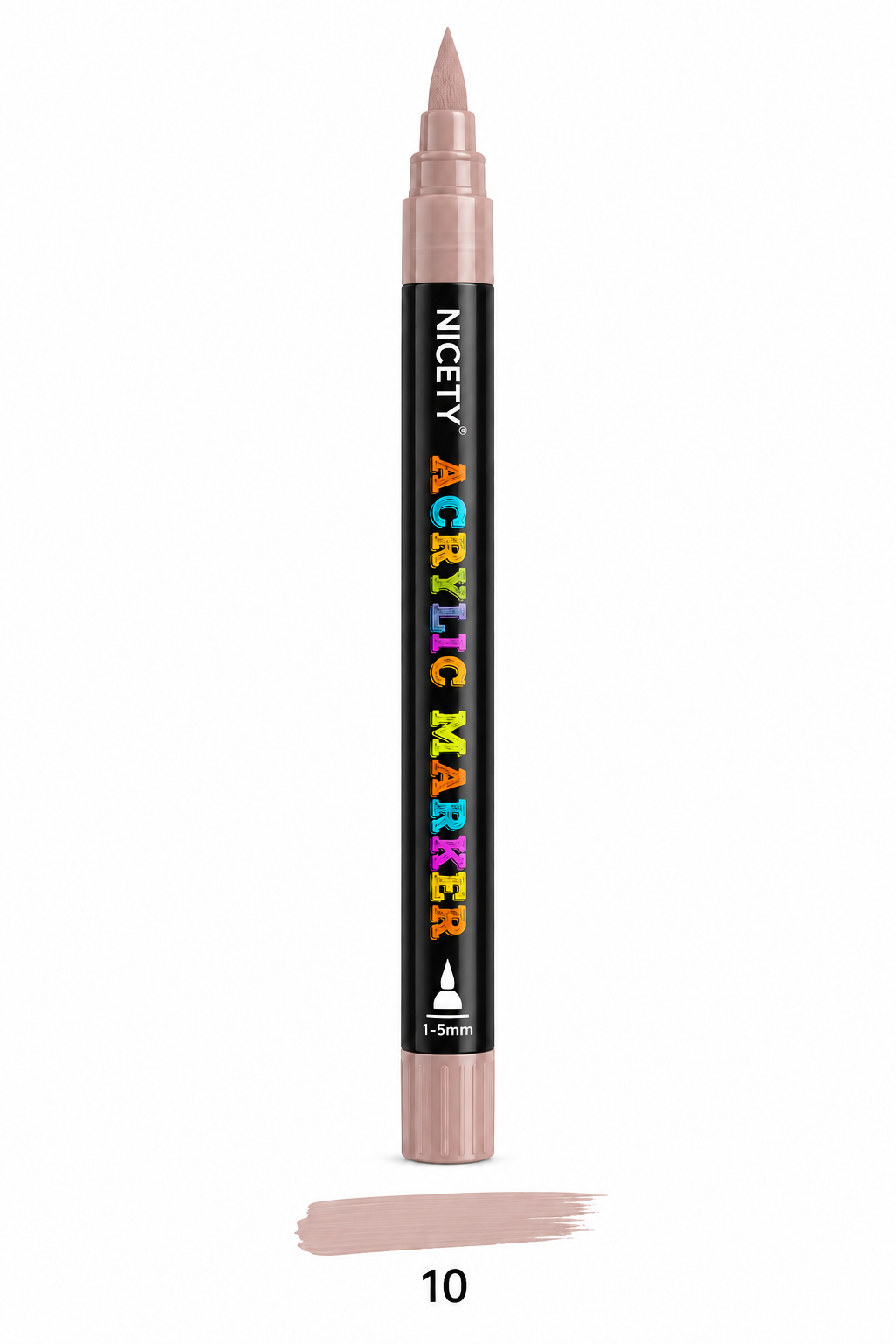 Feutre acrylique NICETY 120 Brush Tip – À l'unité