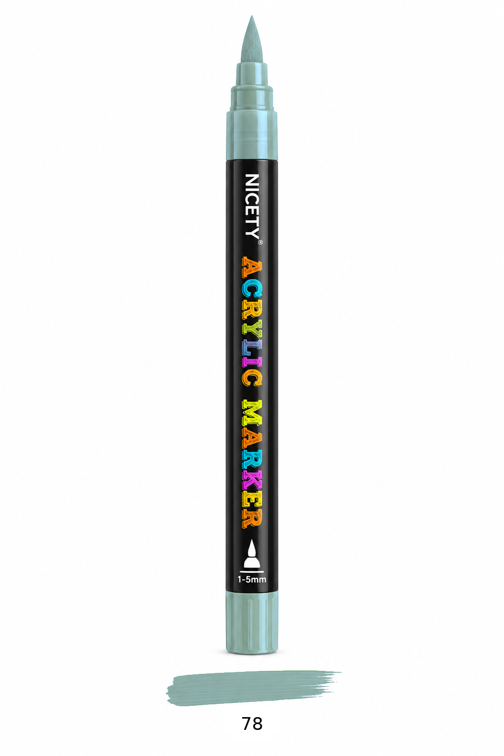 Feutre acrylique NICETY 120 Brush Tip – À l'unité