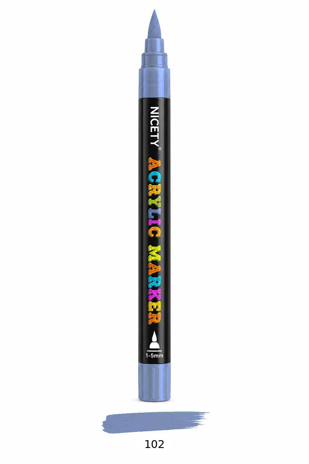 Feutre acrylique NICETY 120 Brush Tip – À l'unité
