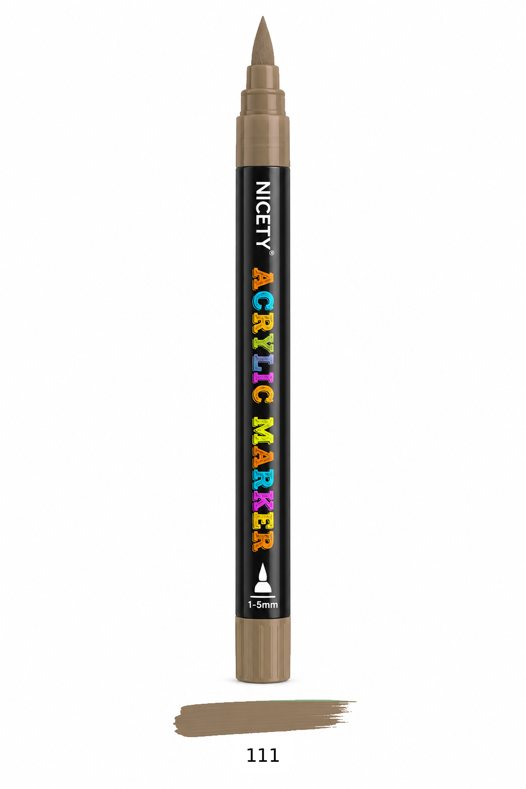 Feutre acrylique NICETY 120 Brush Tip – À l'unité