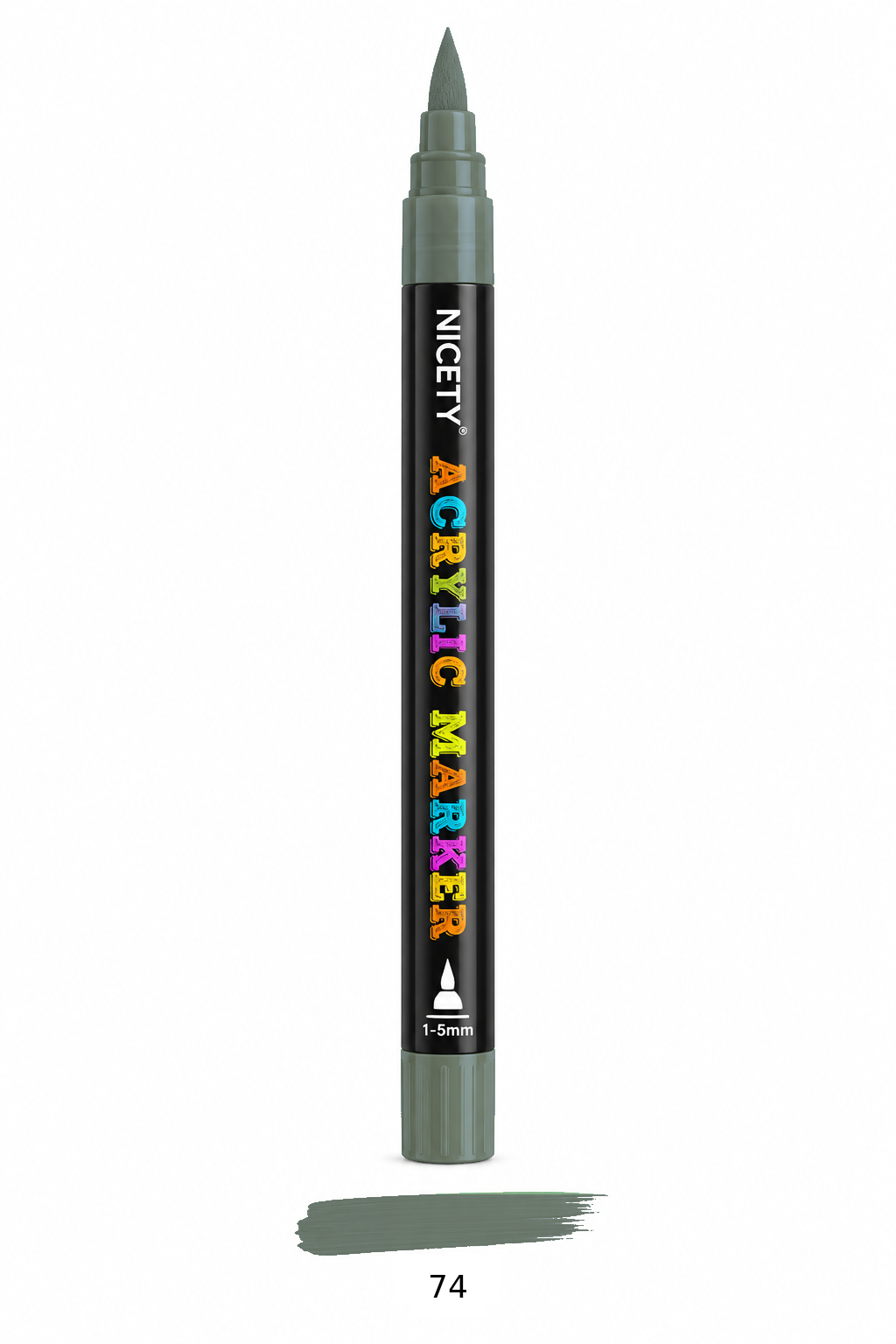 Feutre acrylique NICETY 120 Brush Tip – À l'unité