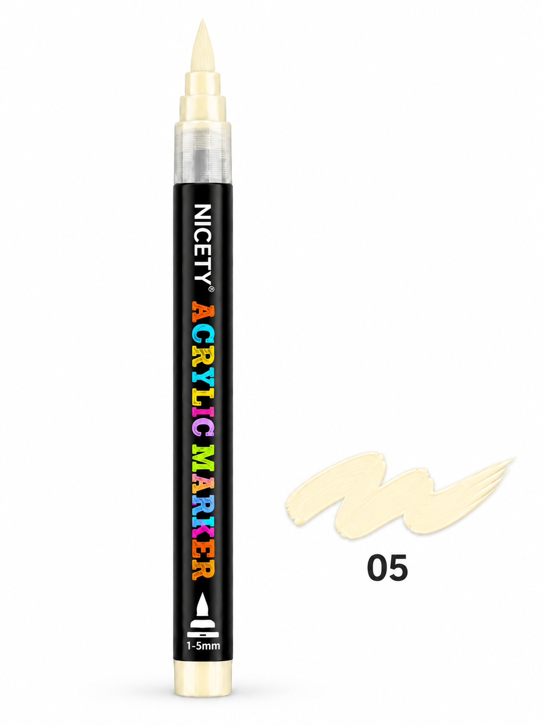 Feutre acrylique NICETY 180 Brush Tip – À l'unité