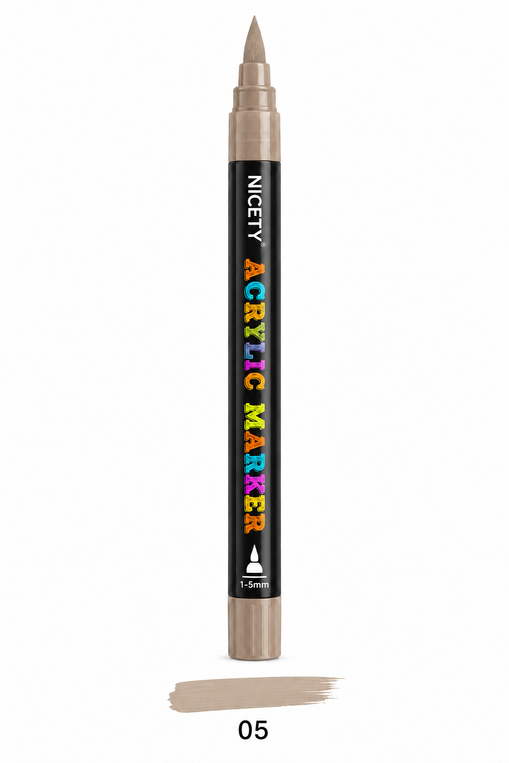 Feutre acrylique NICETY 120 Brush Tip – À l'unité