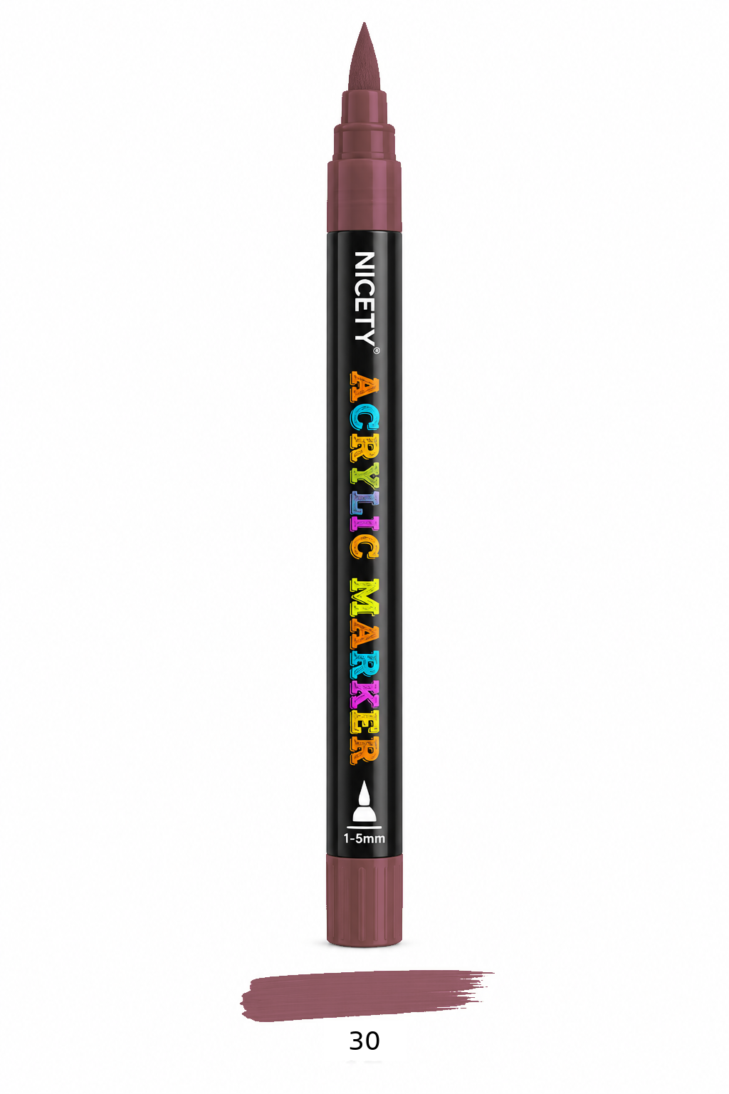 Feutre acrylique NICETY 120 Brush Tip – À l'unité