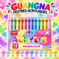 Feutre Acrylique Macaron GuangNa – Vendu à l'unité