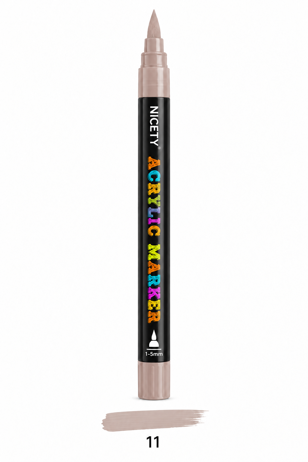 Feutre acrylique NICETY 120 Brush Tip – À l'unité