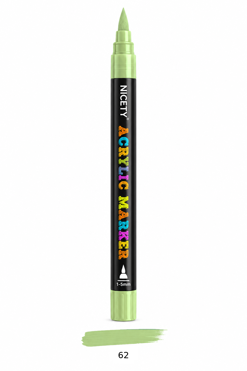 Feutre acrylique NICETY 120 Brush Tip – À l'unité