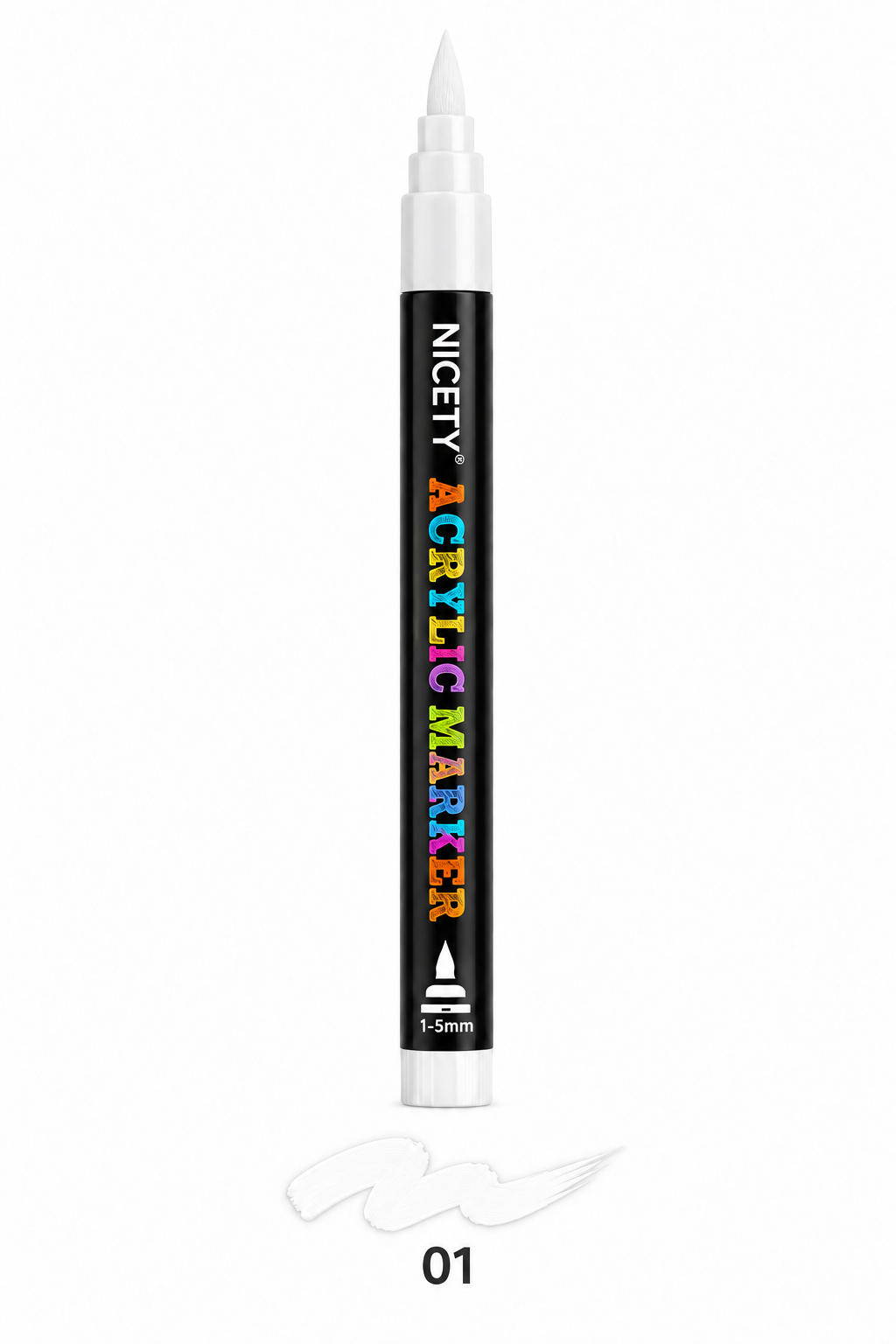 Feutre acrylique NICETY 120 Brush Tip – À l'unité