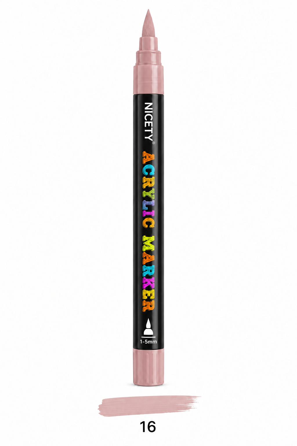 Feutre acrylique NICETY 120 Brush Tip – À l'unité