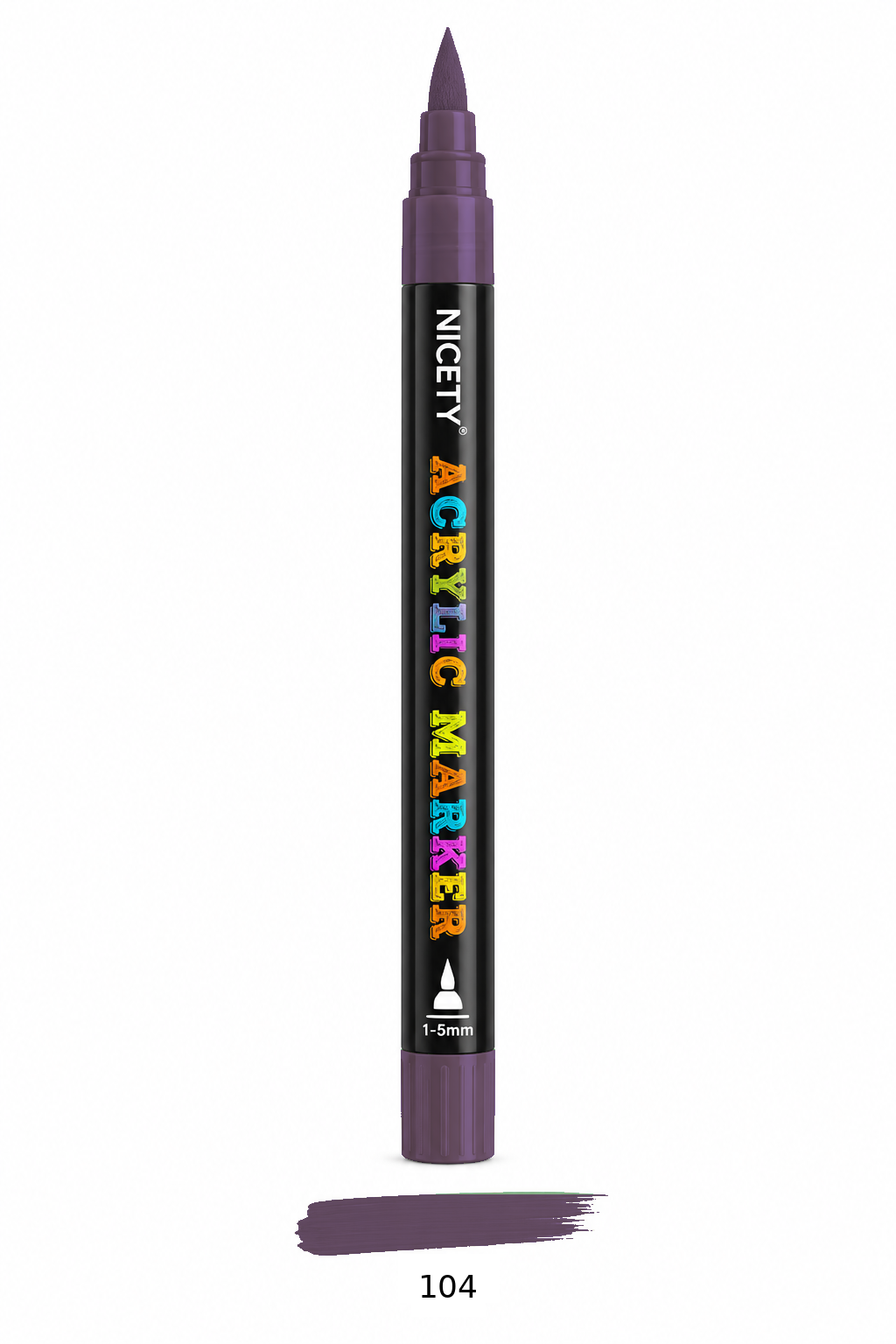 Feutre acrylique NICETY 120 Brush Tip – À l'unité