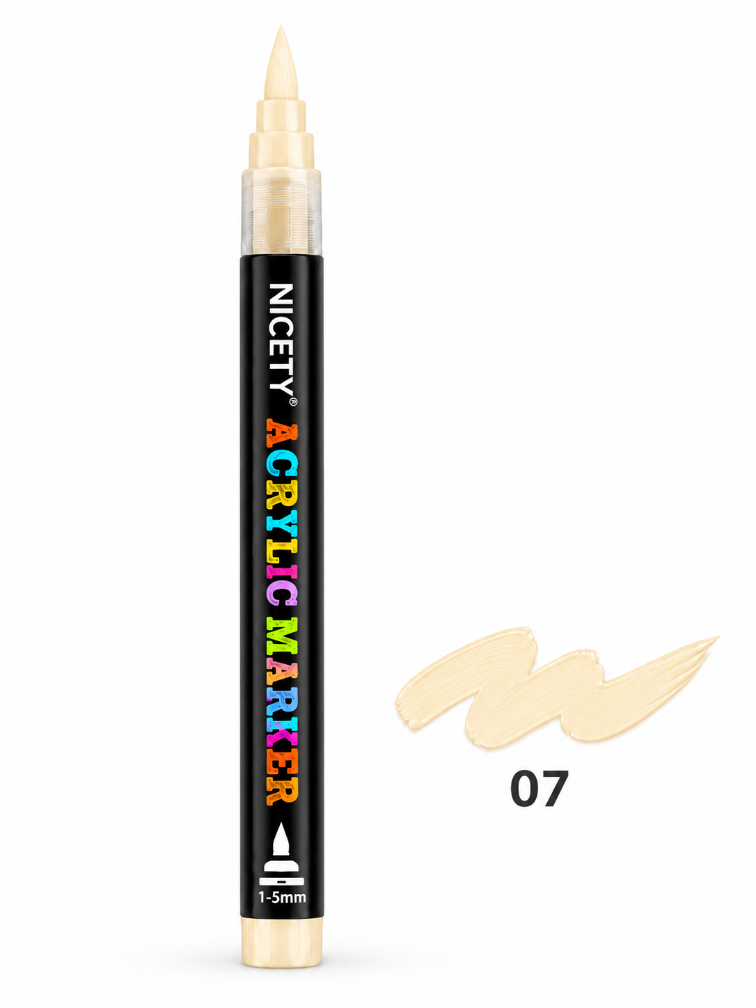 Feutre acrylique NICETY 180 Brush Tip – À l'unité
