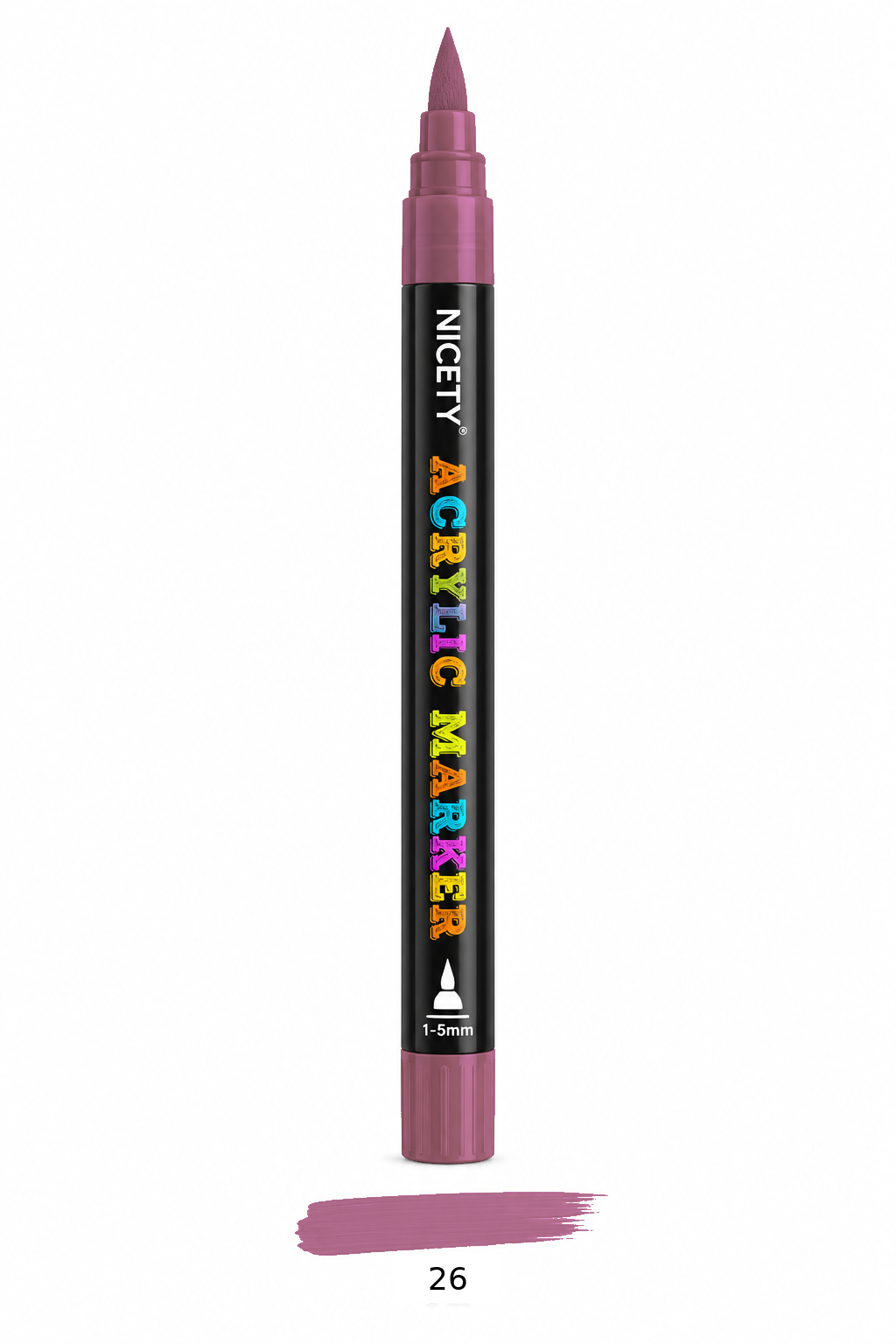 Feutre acrylique NICETY 120 Brush Tip – À l'unité