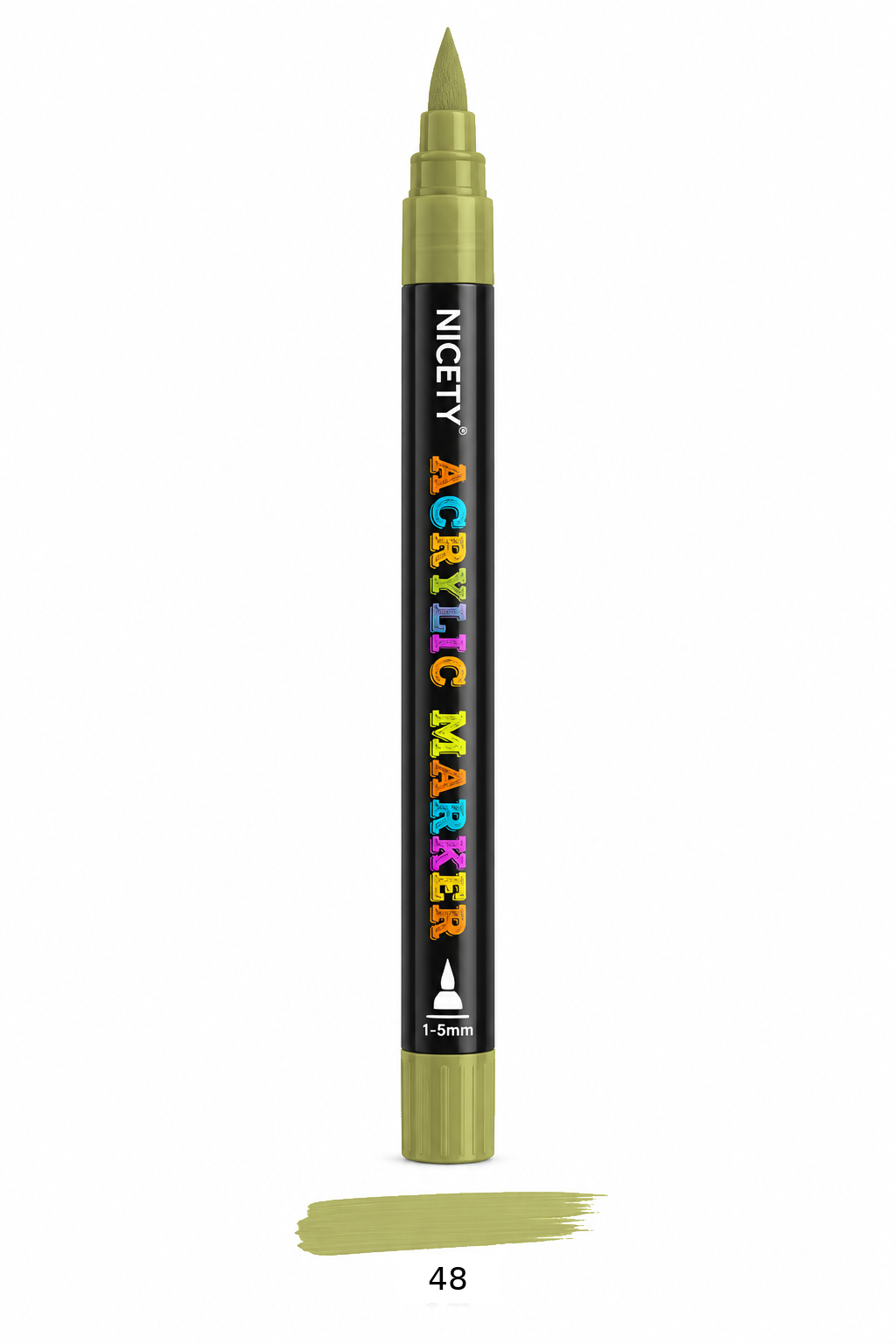 Feutre acrylique NICETY 120 Brush Tip – À l'unité