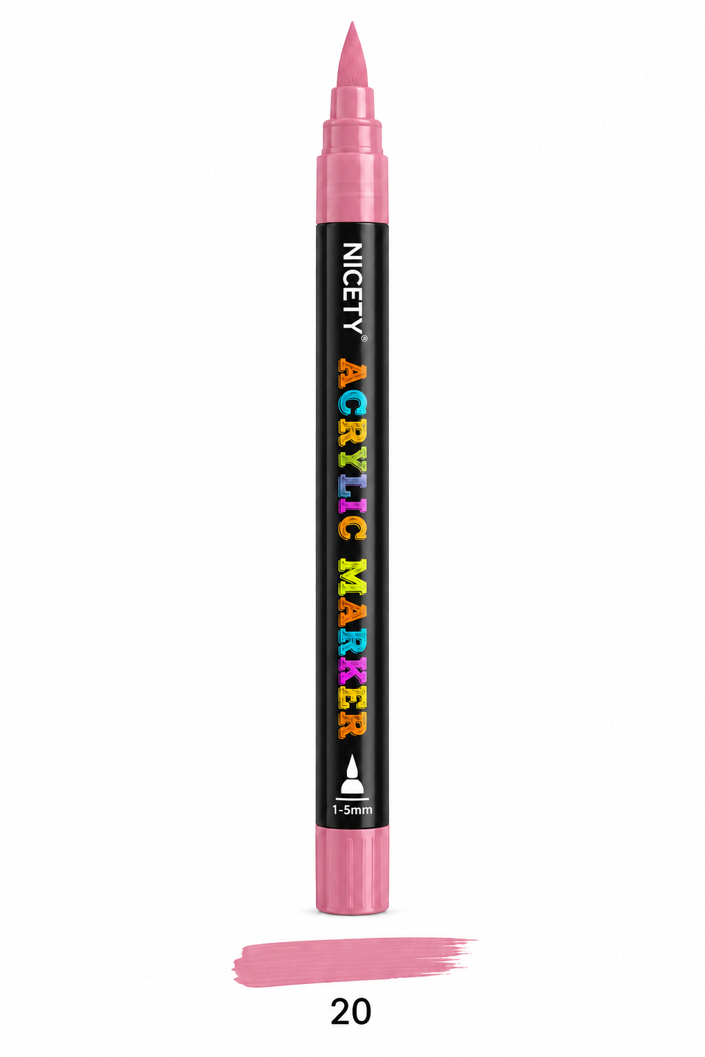 Feutre acrylique NICETY 120 Brush Tip – À l'unité