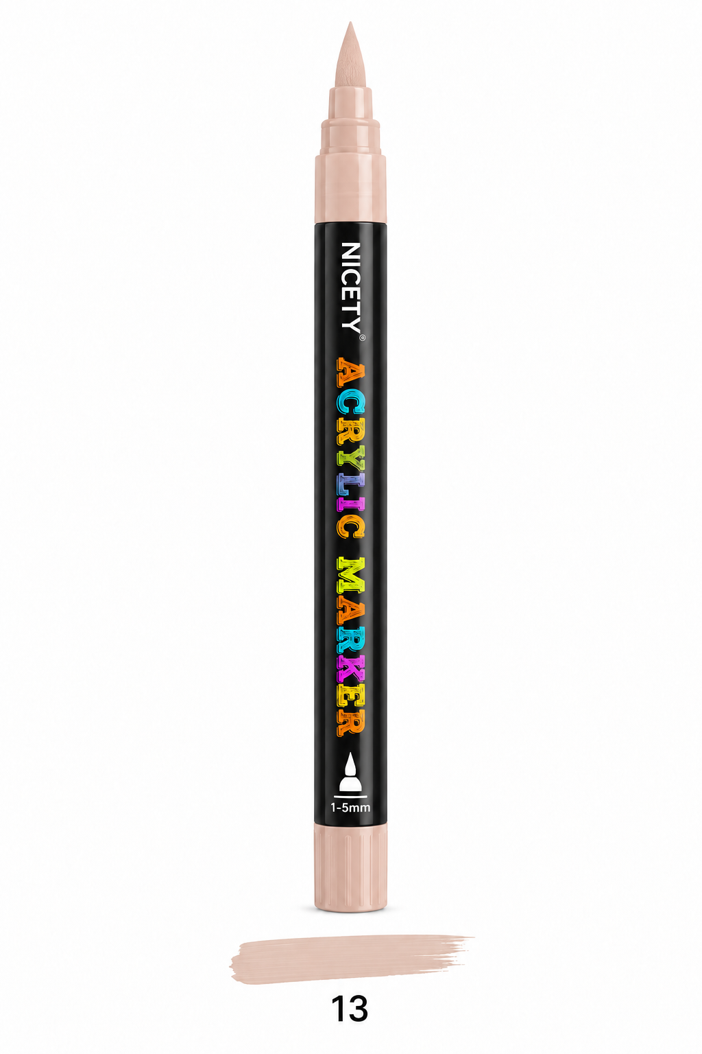 Feutre acrylique NICETY 120 Brush Tip – À l'unité