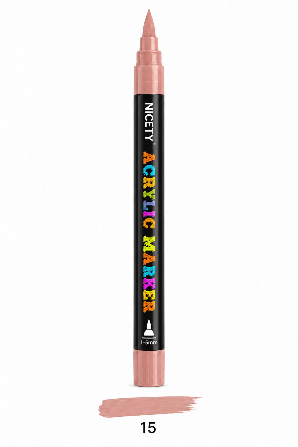 Feutre acrylique NICETY 120 Brush Tip – À l'unité