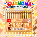 GuangNa Feutres Acryliques Skin Tone - À l'unité | Brush Tip
