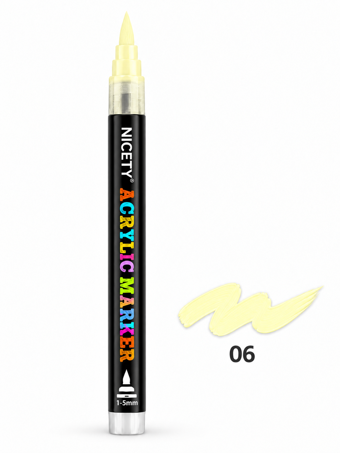 Feutre acrylique NICETY 180 Brush Tip – À l'unité