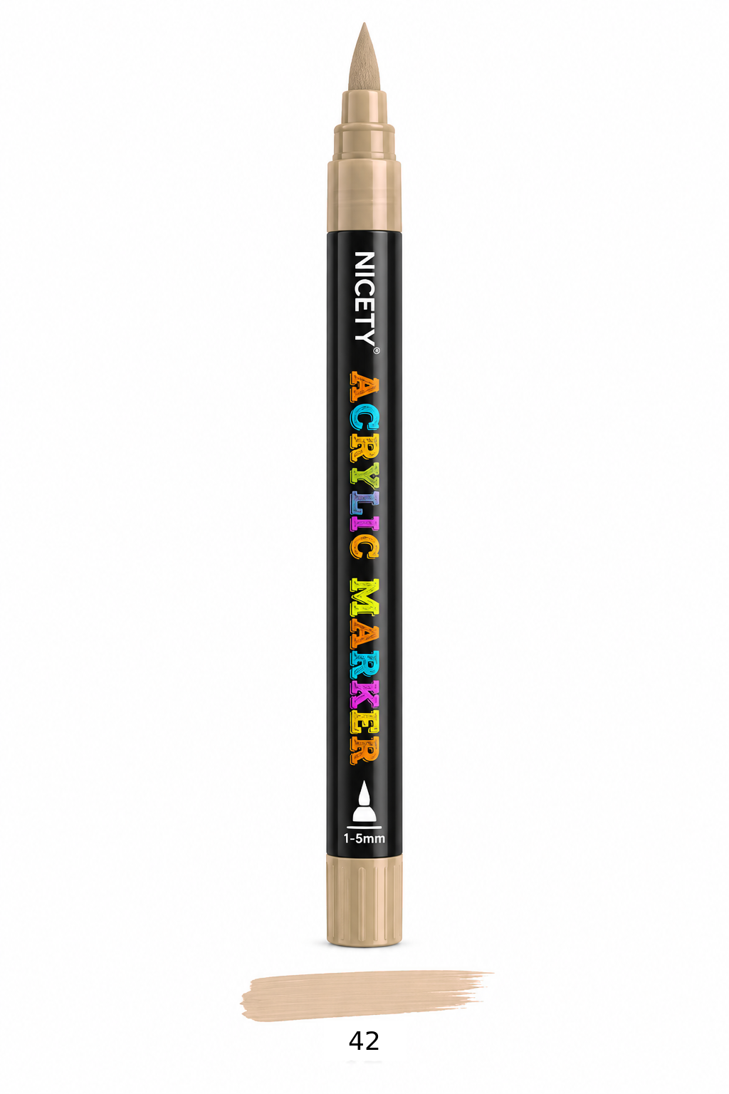 Feutre acrylique NICETY 120 Brush Tip – À l'unité