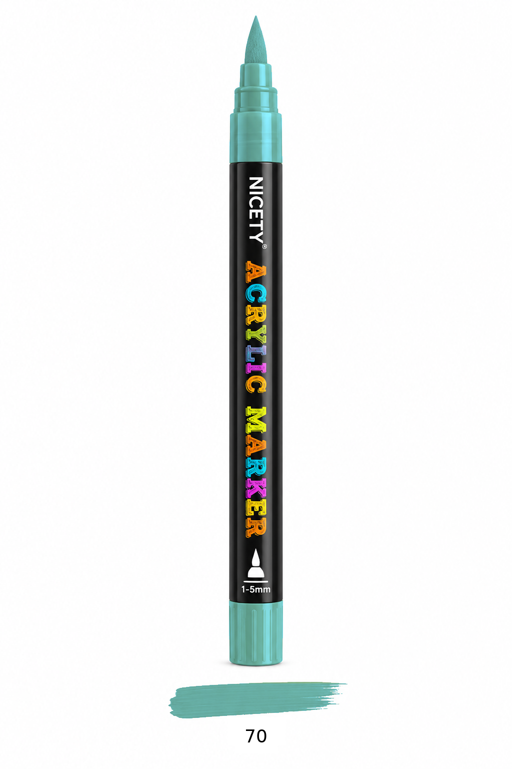 Feutre acrylique NICETY 120 Brush Tip – À l'unité