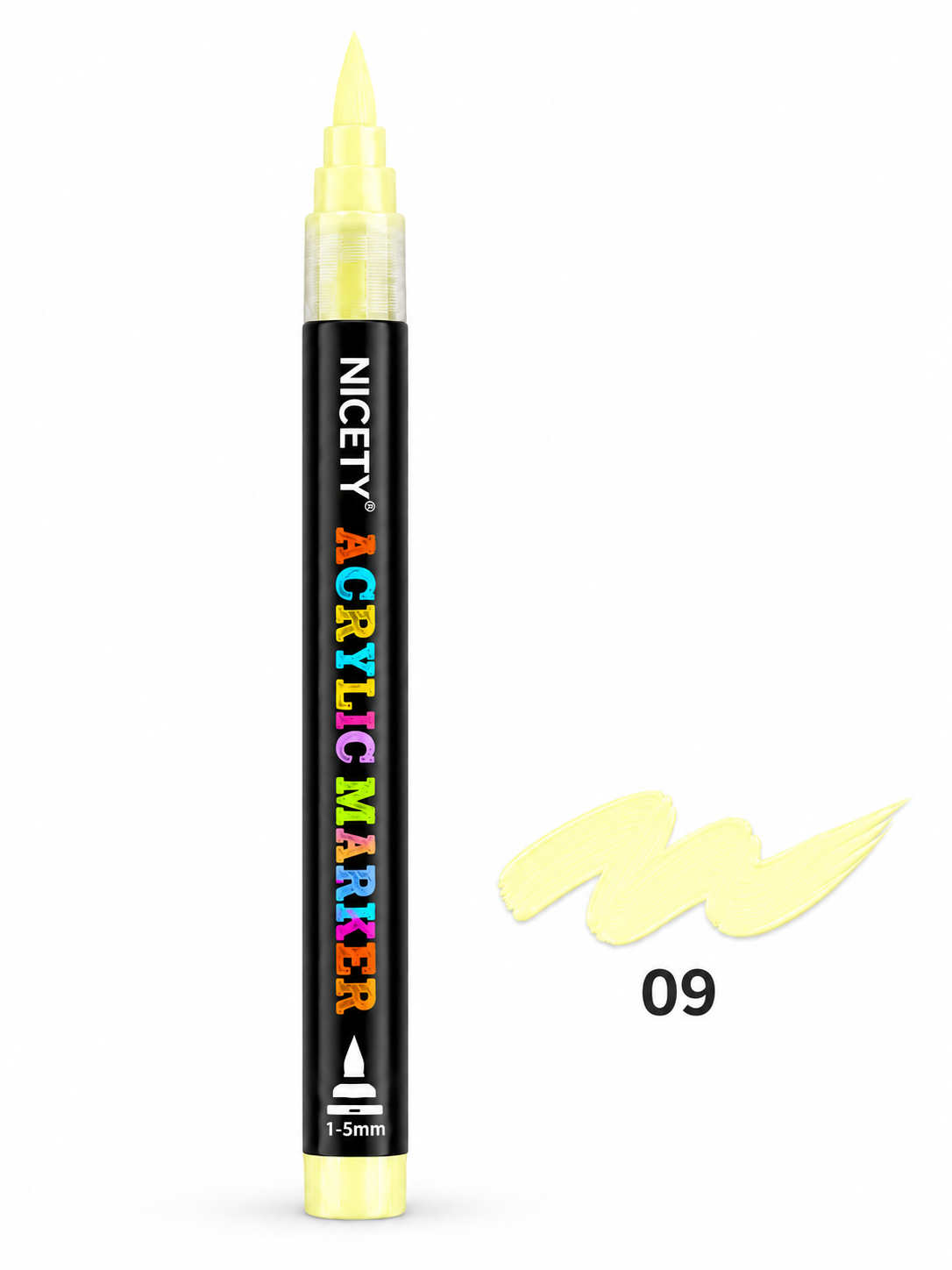 Feutre acrylique NICETY 180 Brush Tip – À l'unité