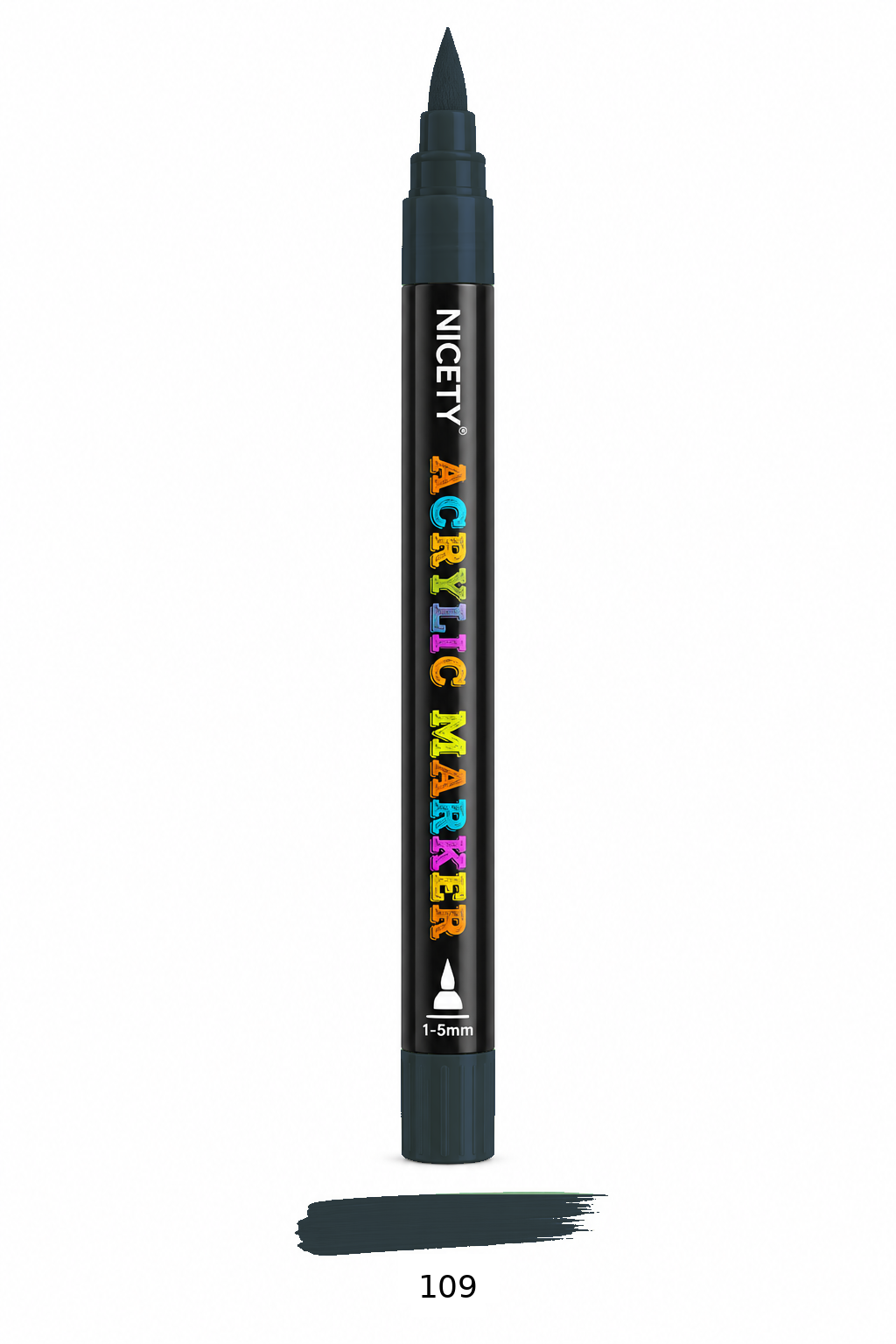 Feutre acrylique NICETY 120 Brush Tip – À l'unité