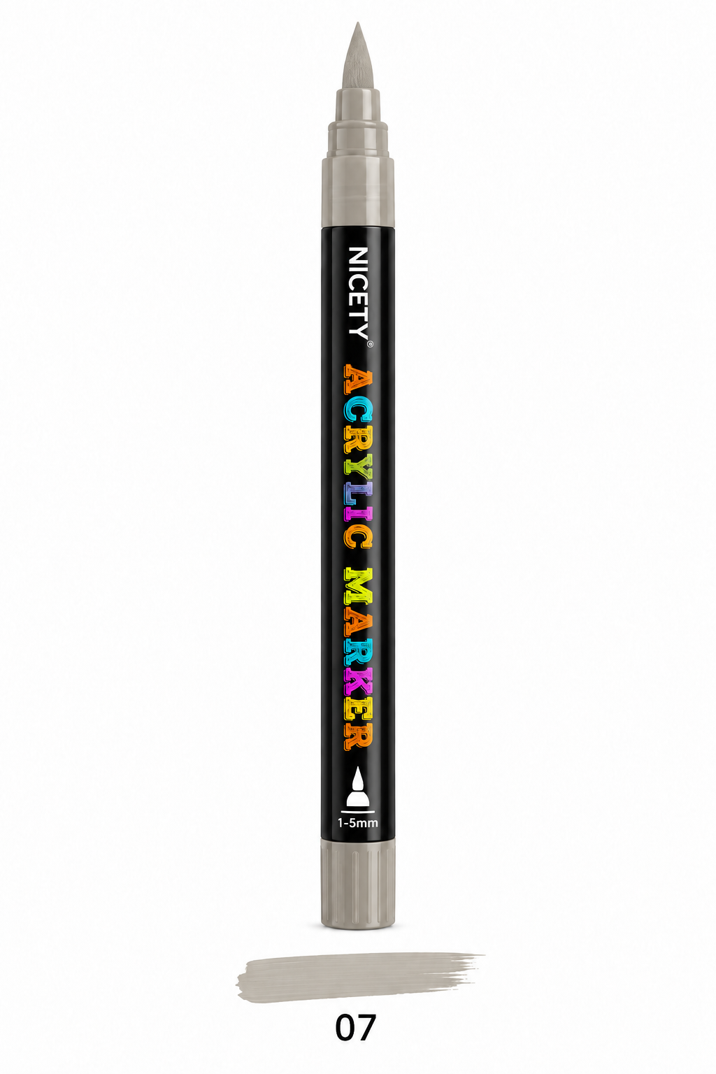 Feutre acrylique NICETY 120 Brush Tip – À l'unité
