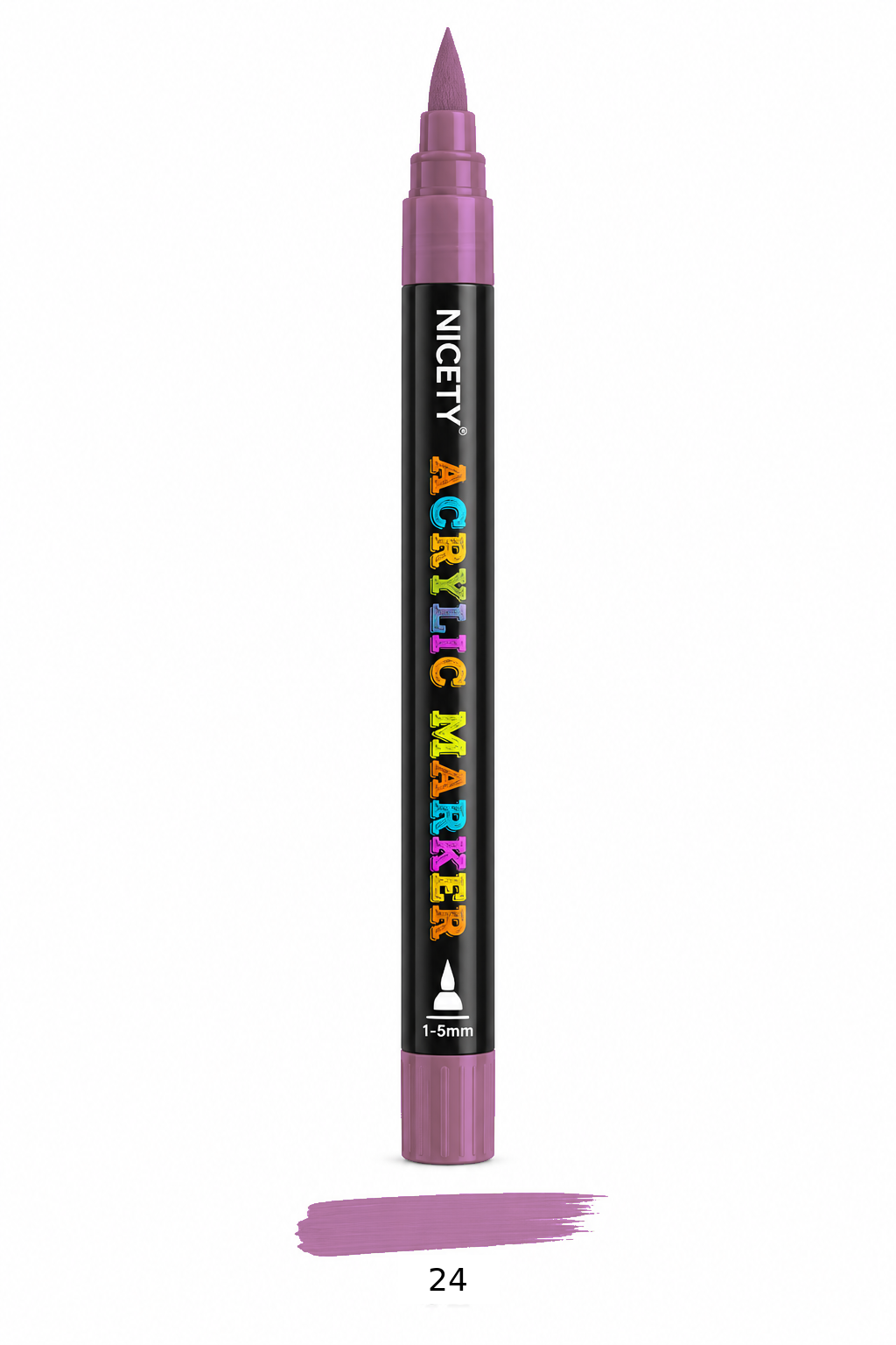 Feutre acrylique NICETY 120 Brush Tip – À l'unité