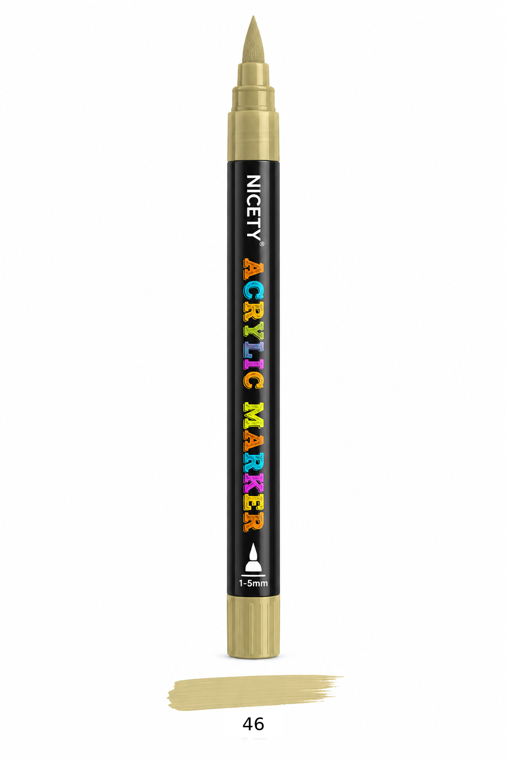 Feutre acrylique NICETY 120 Brush Tip – À l'unité
