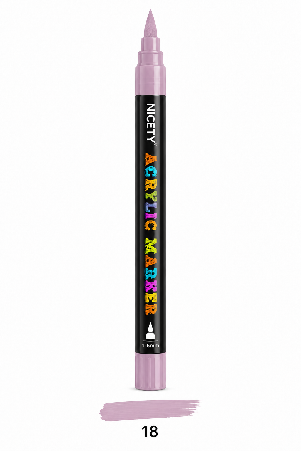 Feutre acrylique NICETY 120 Brush Tip – À l'unité