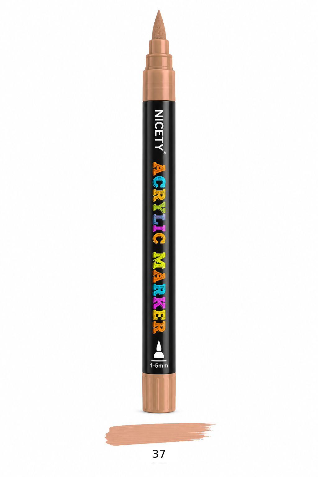 Feutre acrylique NICETY 120 Brush Tip – À l'unité